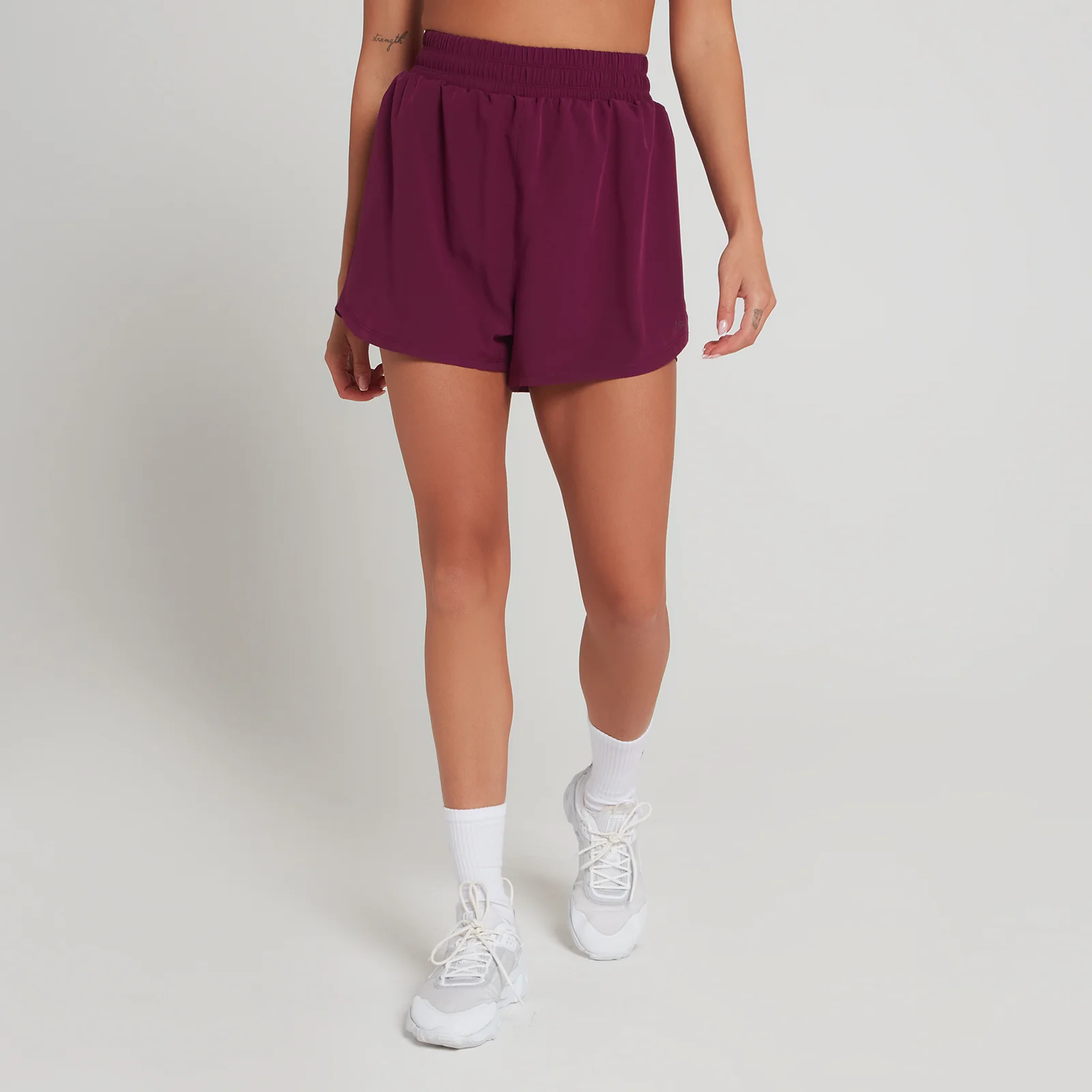 MP Women's Engage Double Layer Shorts - Deep Purple - XXS Image 1