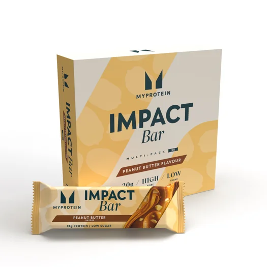 Impact Protein Bar - 6 x 64g - Peanut Butter