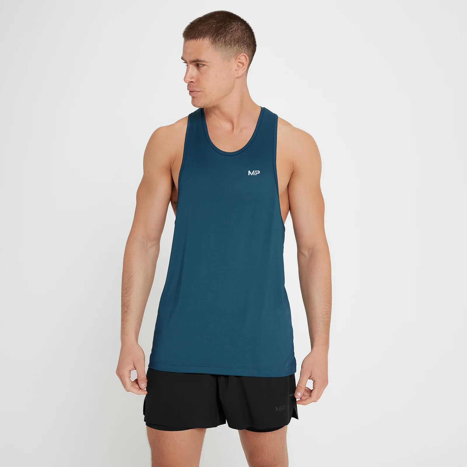 MP Men's Velocity Tank - Blue Wing Teal - XXS Image 1