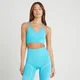 MP Women's Impact Scrunch Seamless Sports Bra - River Blue