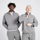 MP Organic Cotton Rest Day 1/4 Zip - Steel Grey