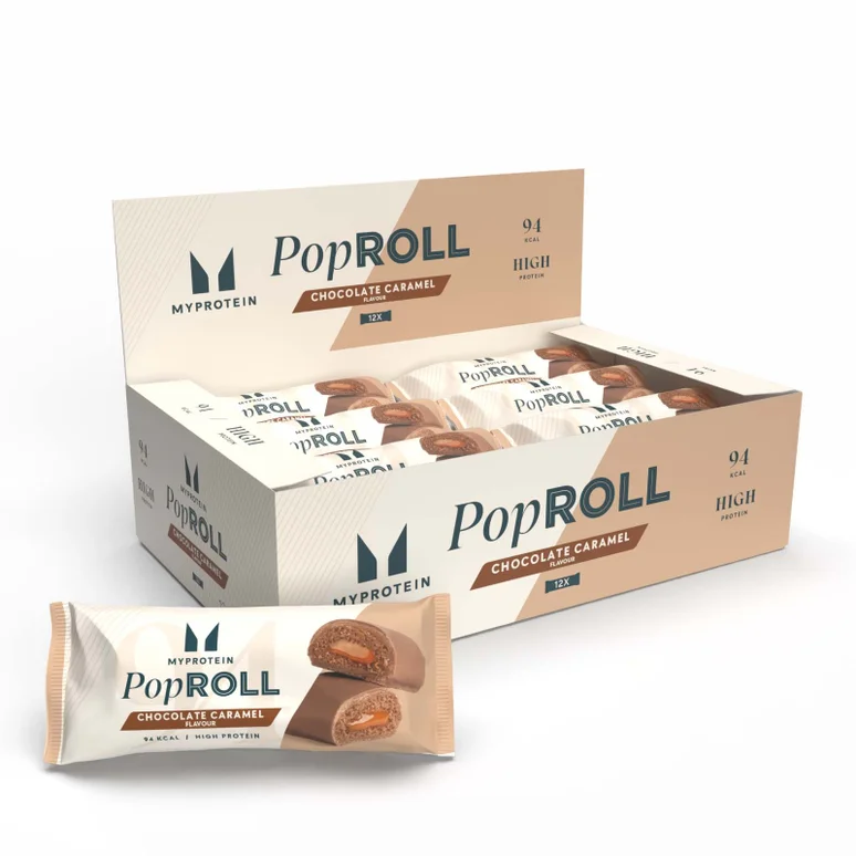 Pop Rolls - 12 x 27g - Chocolate Caramel