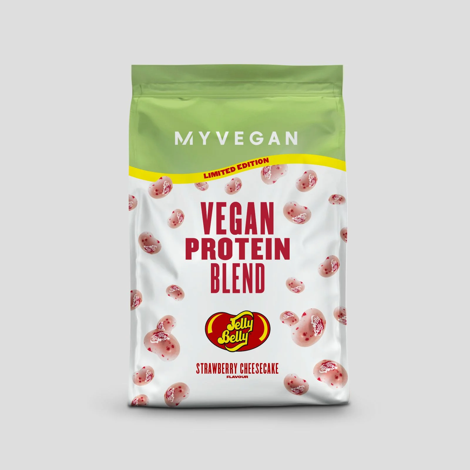 Vegan Protein Blend - Limited Edition Jelly Belly - Strawberry Cheesecake Image 1