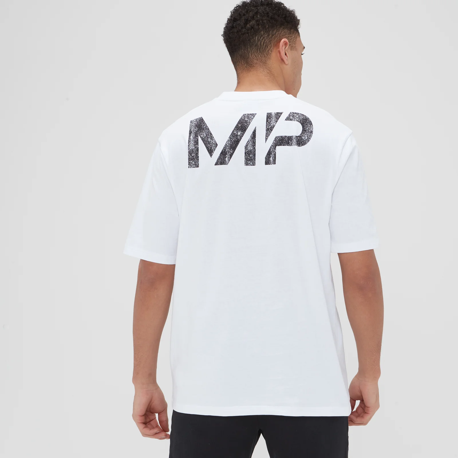MP Men's Grit Graphic Oversized T-Shirt - White - XXS Image 1