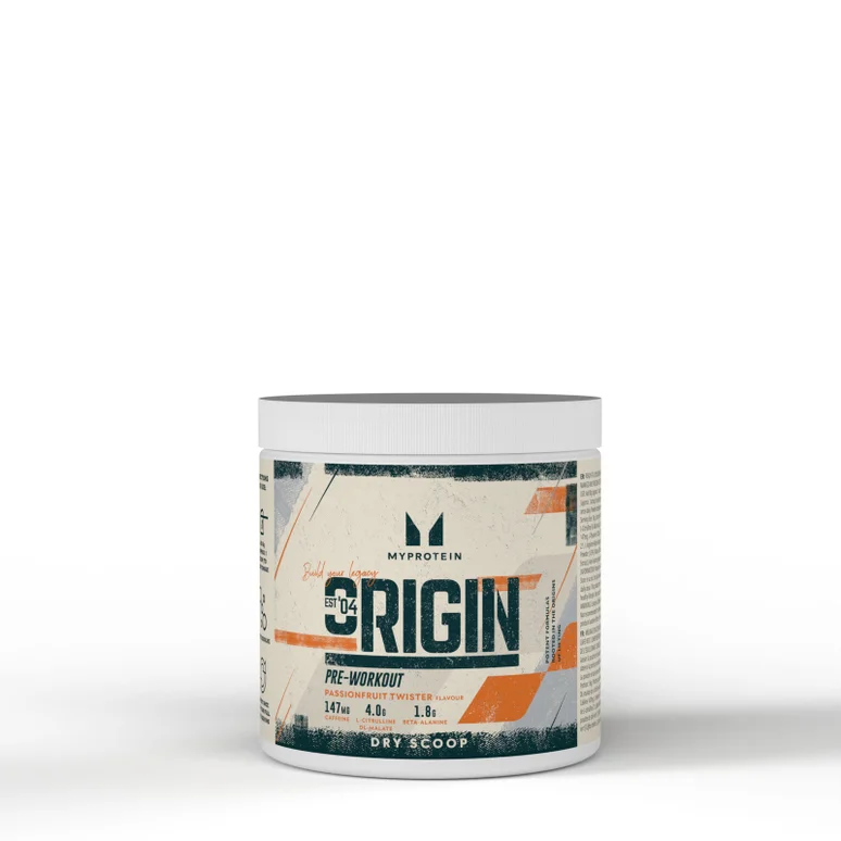 Origin Pre-Workout Dry Scoop - 18servings - Passionfruit Twister
