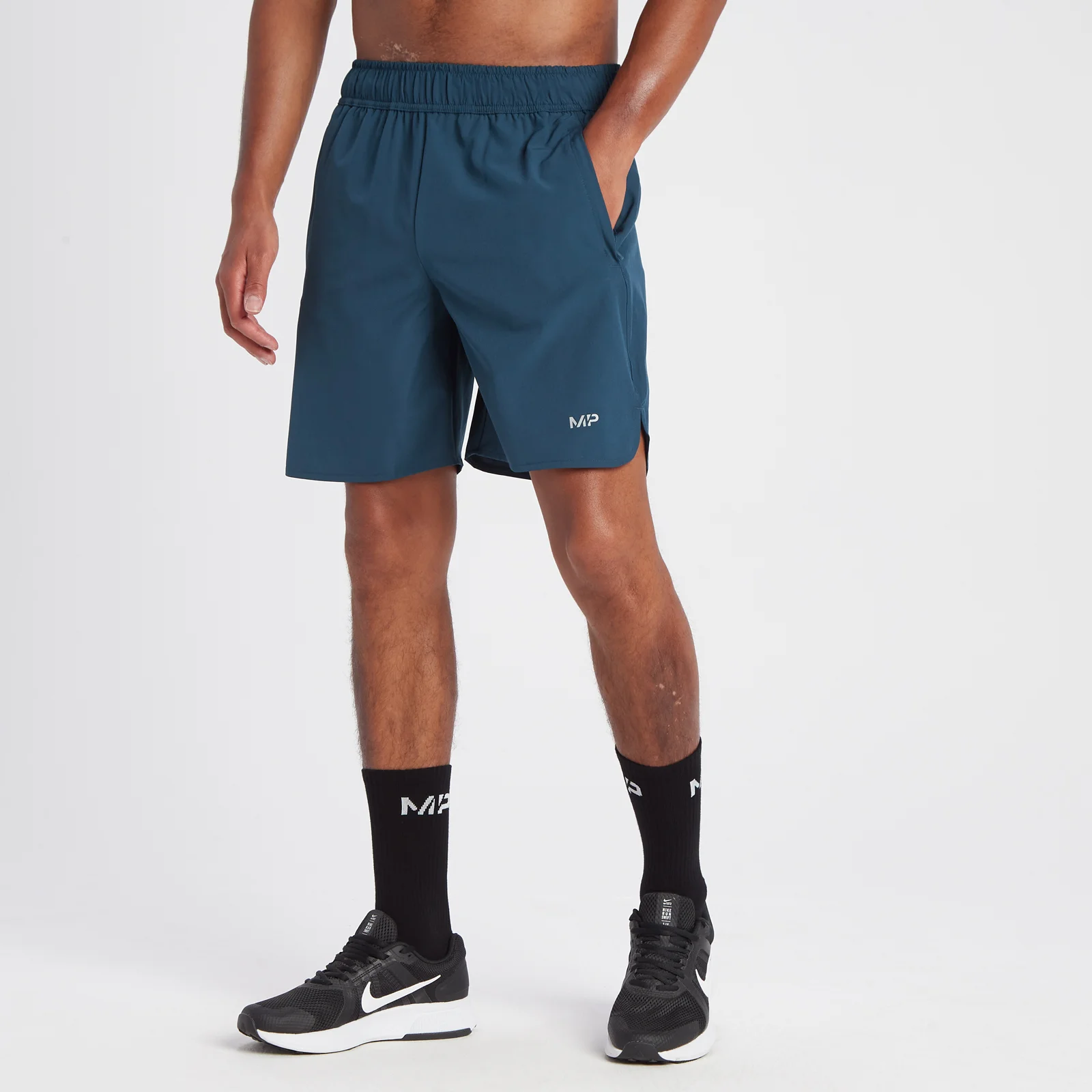 MP Men's Velocity 7 Inch Shorts - Blue Moon - XS Image 1
