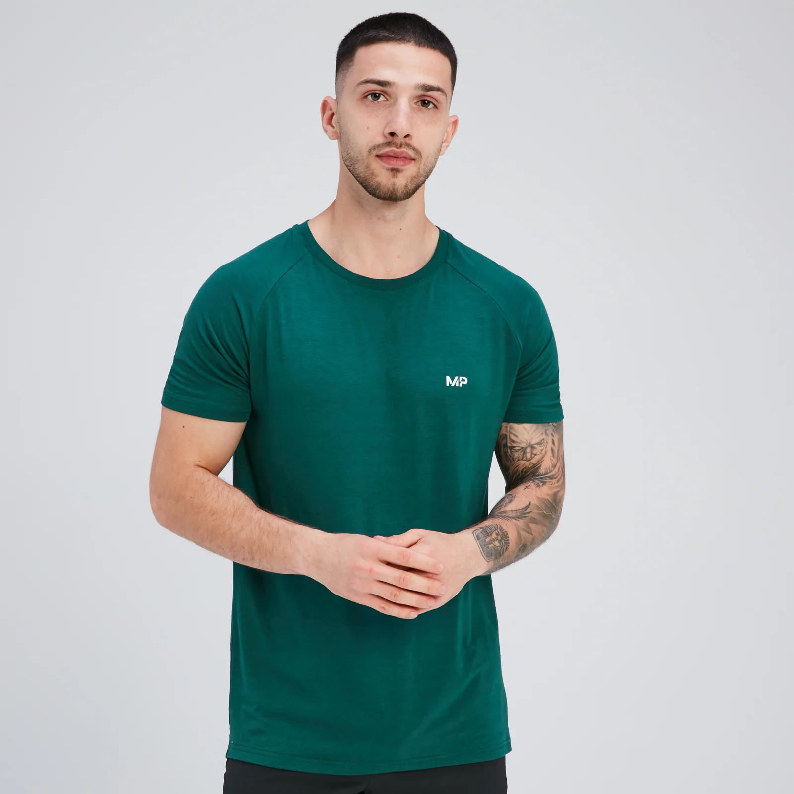 MP Men's Performance Short Sleeve T-Shirt - Deep Teal - XS Image 1