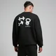 MP Men's Tempo Graphic Crew Neck Sweatshirt - Black