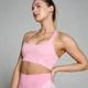 MP Women's Tempo Ultra Geometric Seamless Sports Bra - Blossom Pink