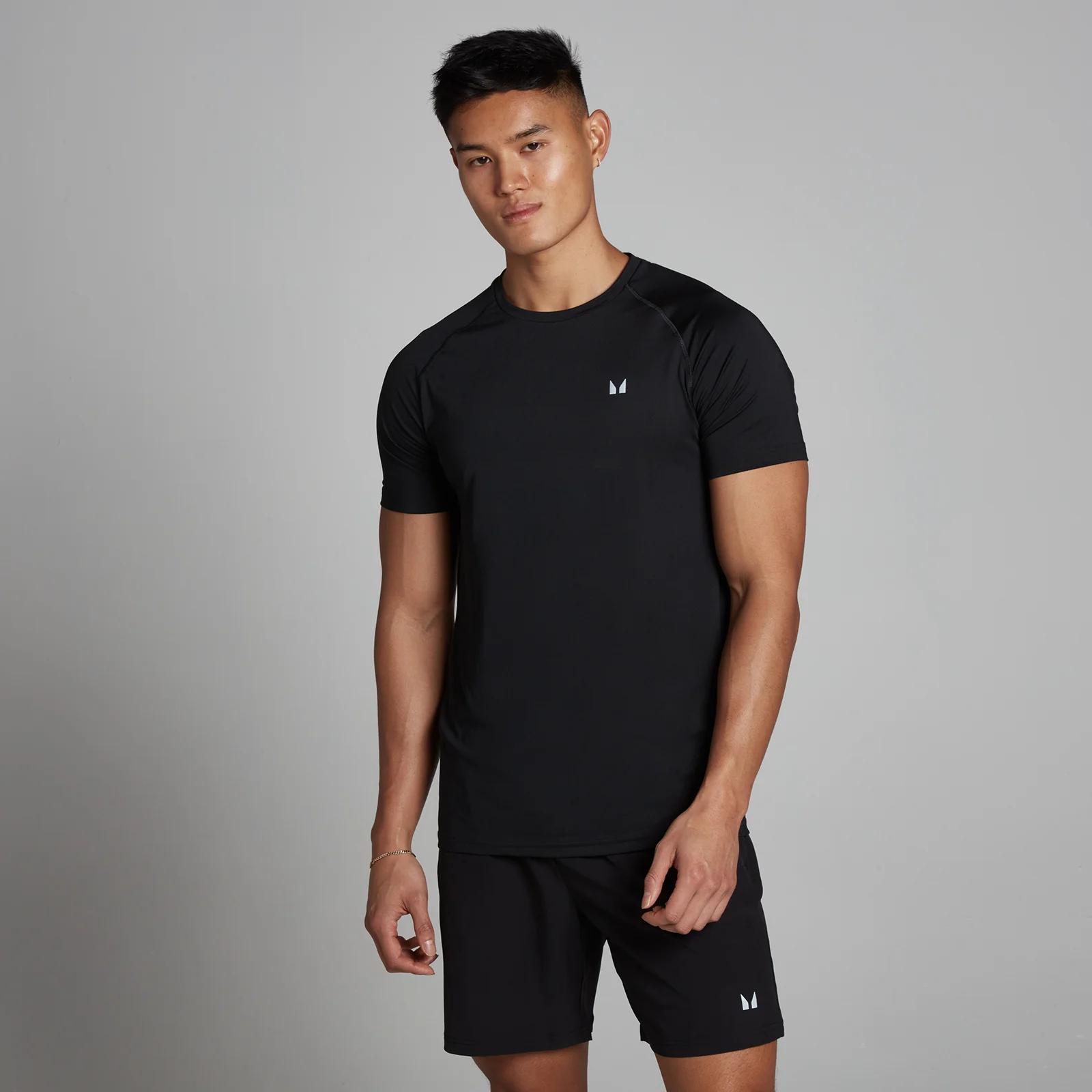 MP Men's Training Short Sleeve T-Shirt - Black - M Image 1