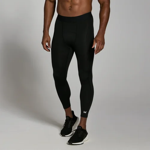 Men's Training Compression 3/4 Leggings - Black