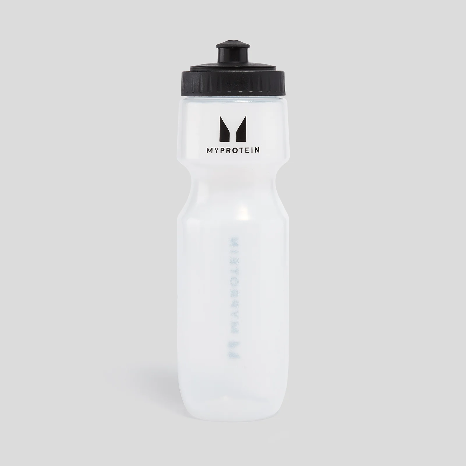 Myprotein Sports Water Bottle - Clear/Black Image 1