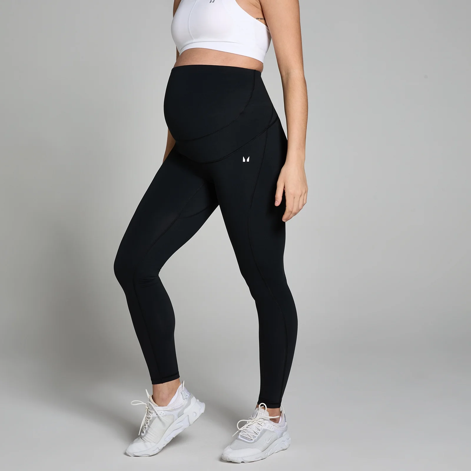 MP Women's Maternity Leggings - Black - M Image 1