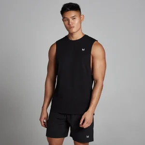 MP Men's Rest Day Drop Armhole Tank Top - Black - Size L