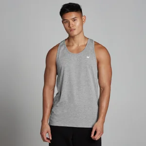 MP Men's Cotton Vest - Grey Marl - Size M