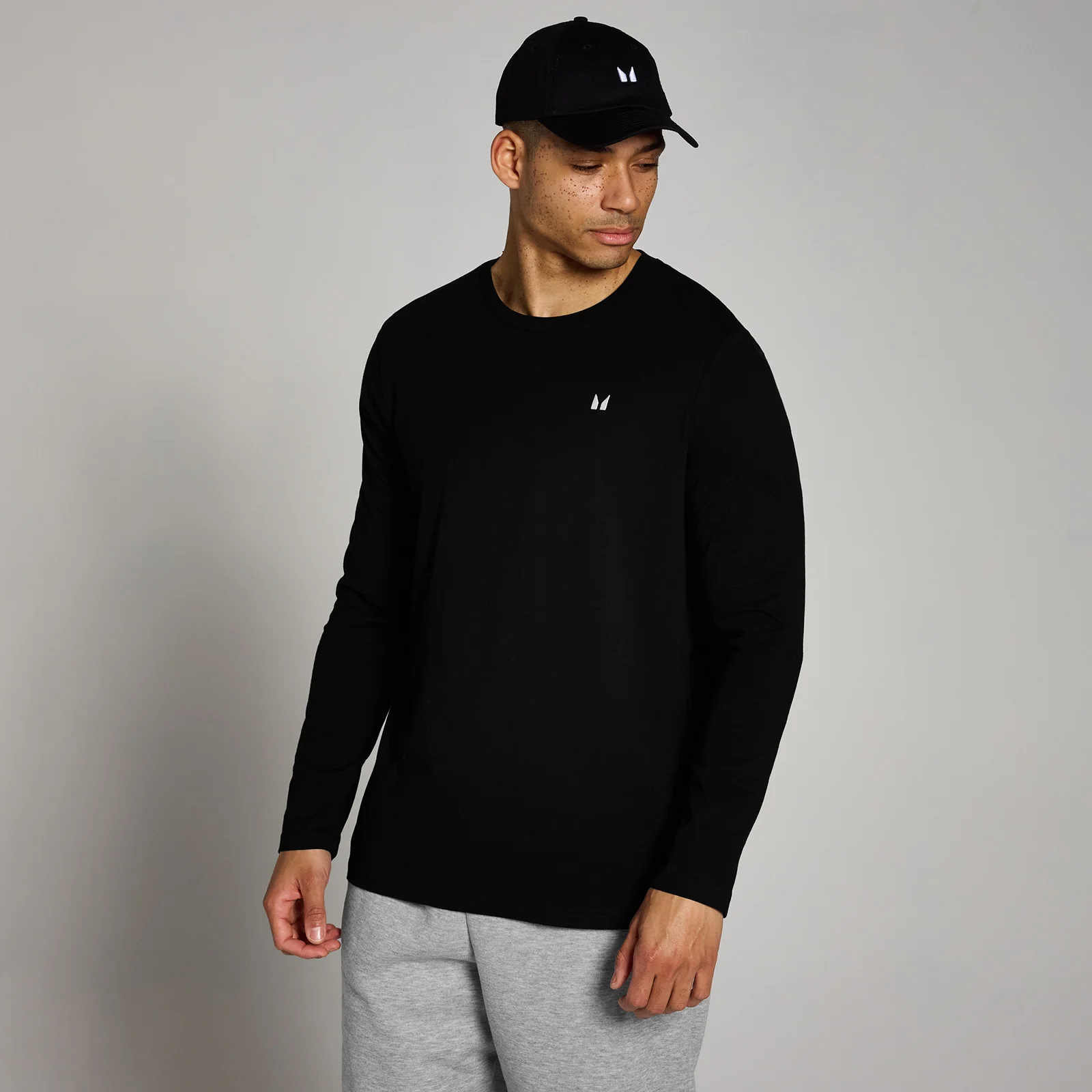 MP Men's Rest Day Long Sleeve Top - Black - XL Image 1