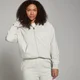 MP Women's Basics Zip Through Hoodie - Light Grey Marl