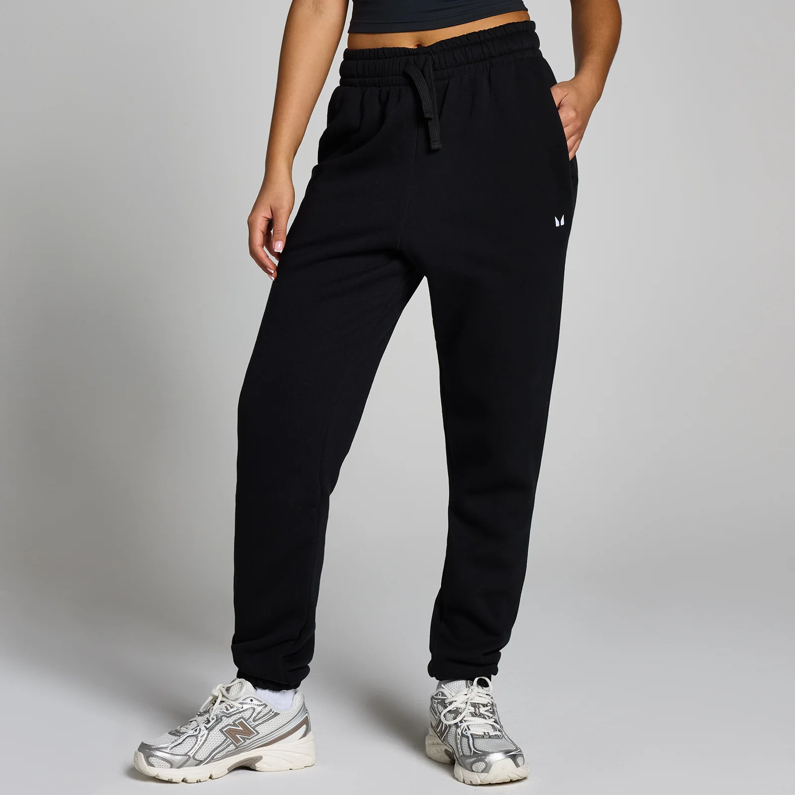 MP Women's Basics Oversized Joggers - Black - XXS Image 1