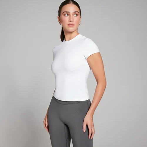 MP Women's Tempo Body Fit Short Sleeve T-Shirt - White