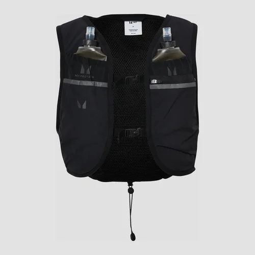 MP Unisex Hydration Vest & 2 Soft Running Bottles Bundle - Black