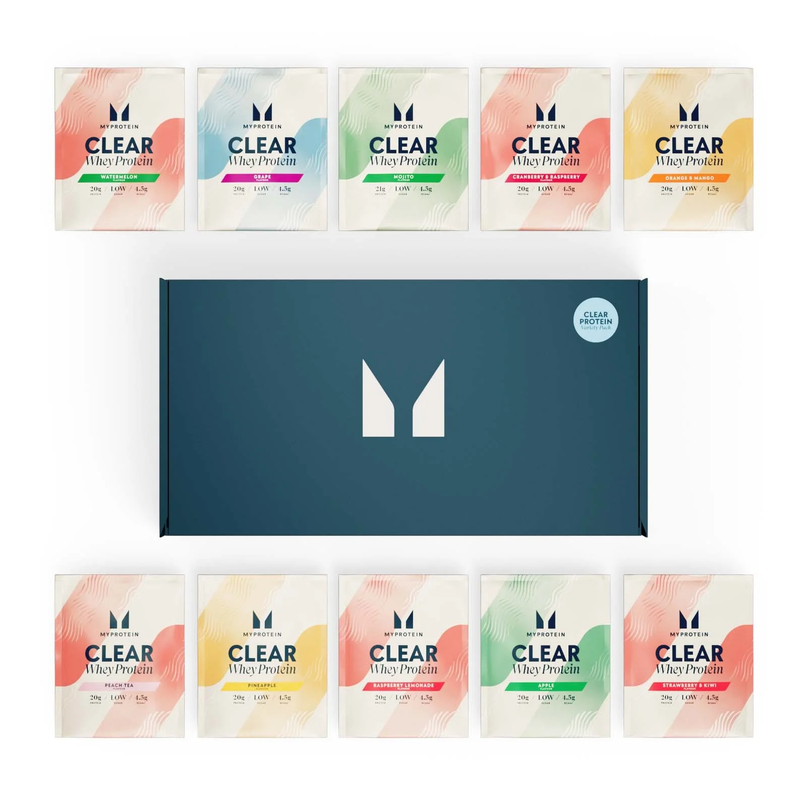 Clear Protein Variety Pack (10 Servings) Image 1