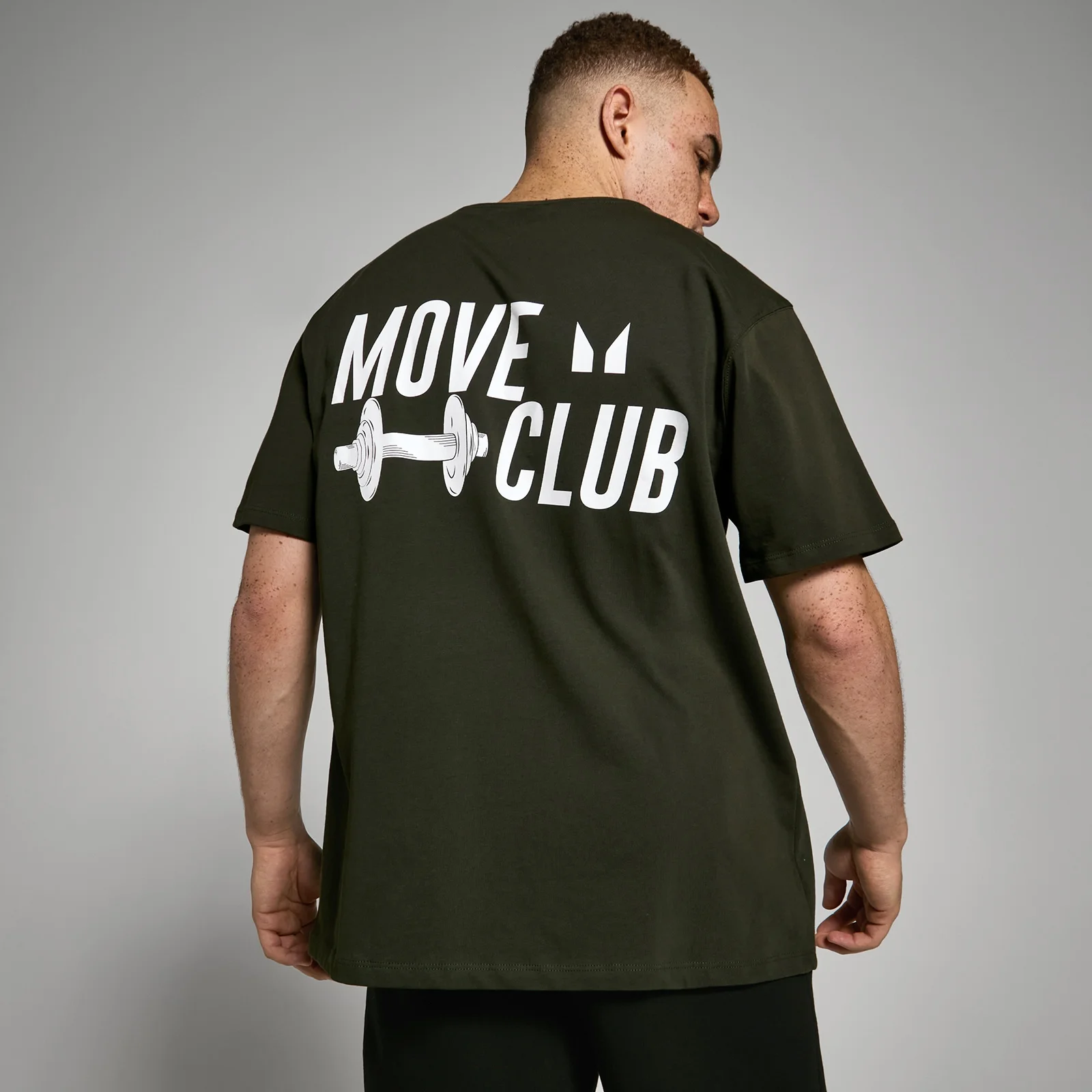 MP Oversized Move Club T-Shirt - Forest Green - XXS - XS Image 1