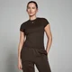 MP Women's Basics Body Fit Short Sleeve T-shirt - Coffee