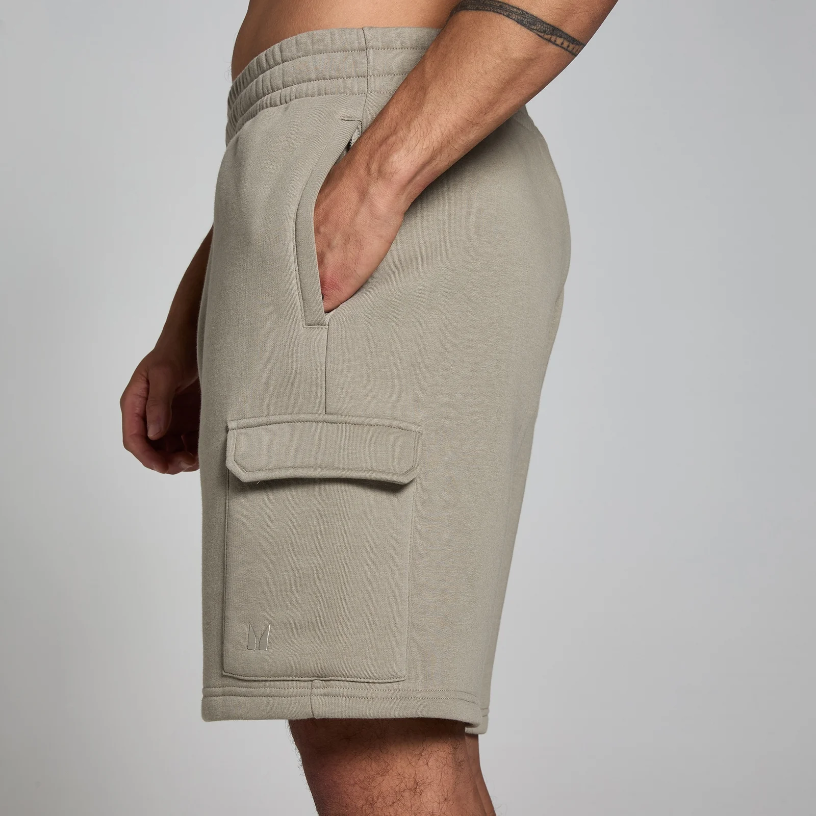 MP Men's Cargo Sweatshorts - Clay - XS Image 1