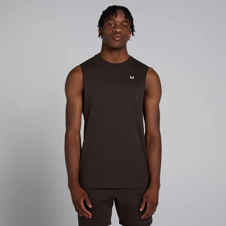 MP Men's Rest Day Drop Armhole Tank Top - Coffee