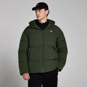 MP Men's Short Puffer - Forest Green - Size XXL