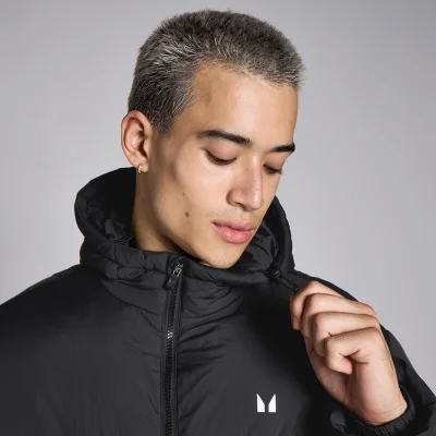 MP Men's Long Puffer Jacket - Black - XXXL Image 6