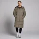 MP Women's Long Padded Puffer Jacket - Espresso