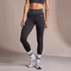 MP X Tatiana Seamless Rib Leggings - Black