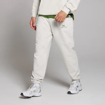 MP Men's Retro Oversized Joggers - Grey Marl