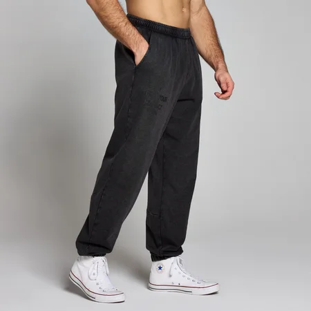 MP Men's Origin Washed Graphic Joggers - Washed Black