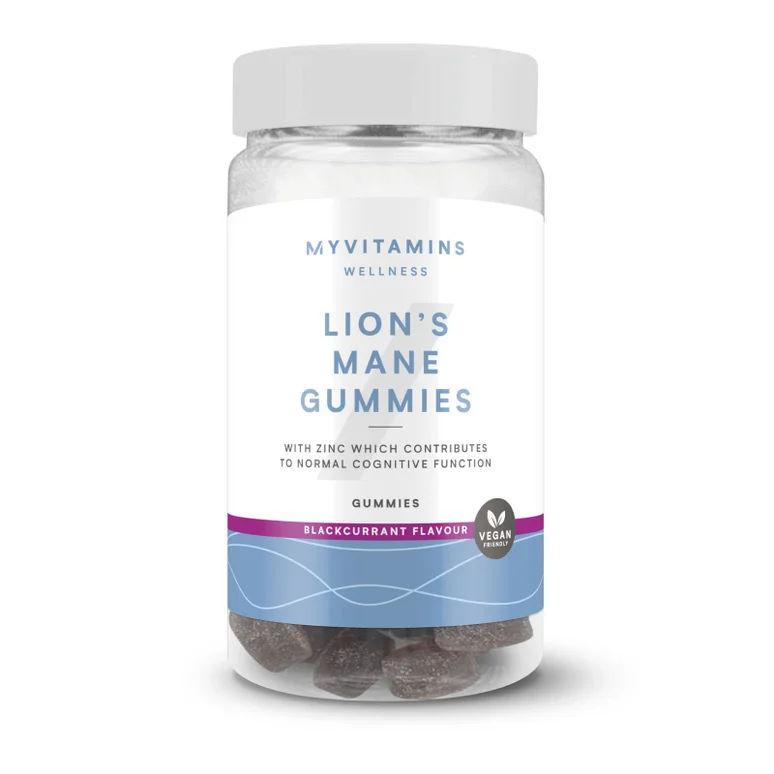 Lion's Mane Focus Gummies - 60gummies - Blackcurrant