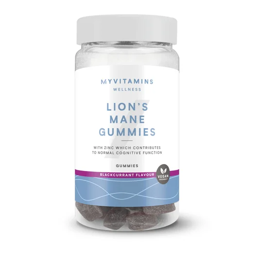 Mushroom Gummies - 60gummies - Lion's Mane (Focus) - Blackcurrant