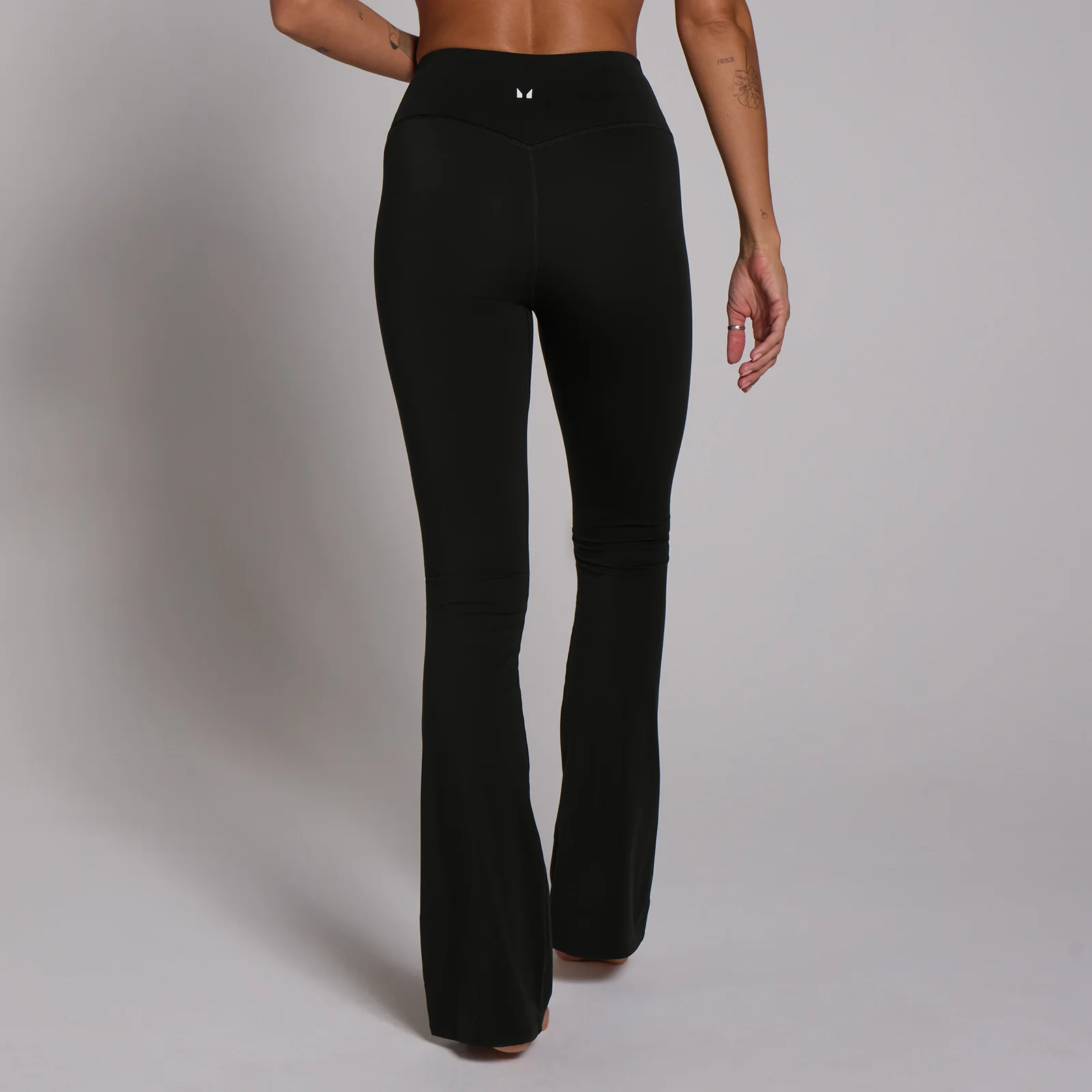 MP Women's Tempo Tall Flared Leggings - Black - S Image 1