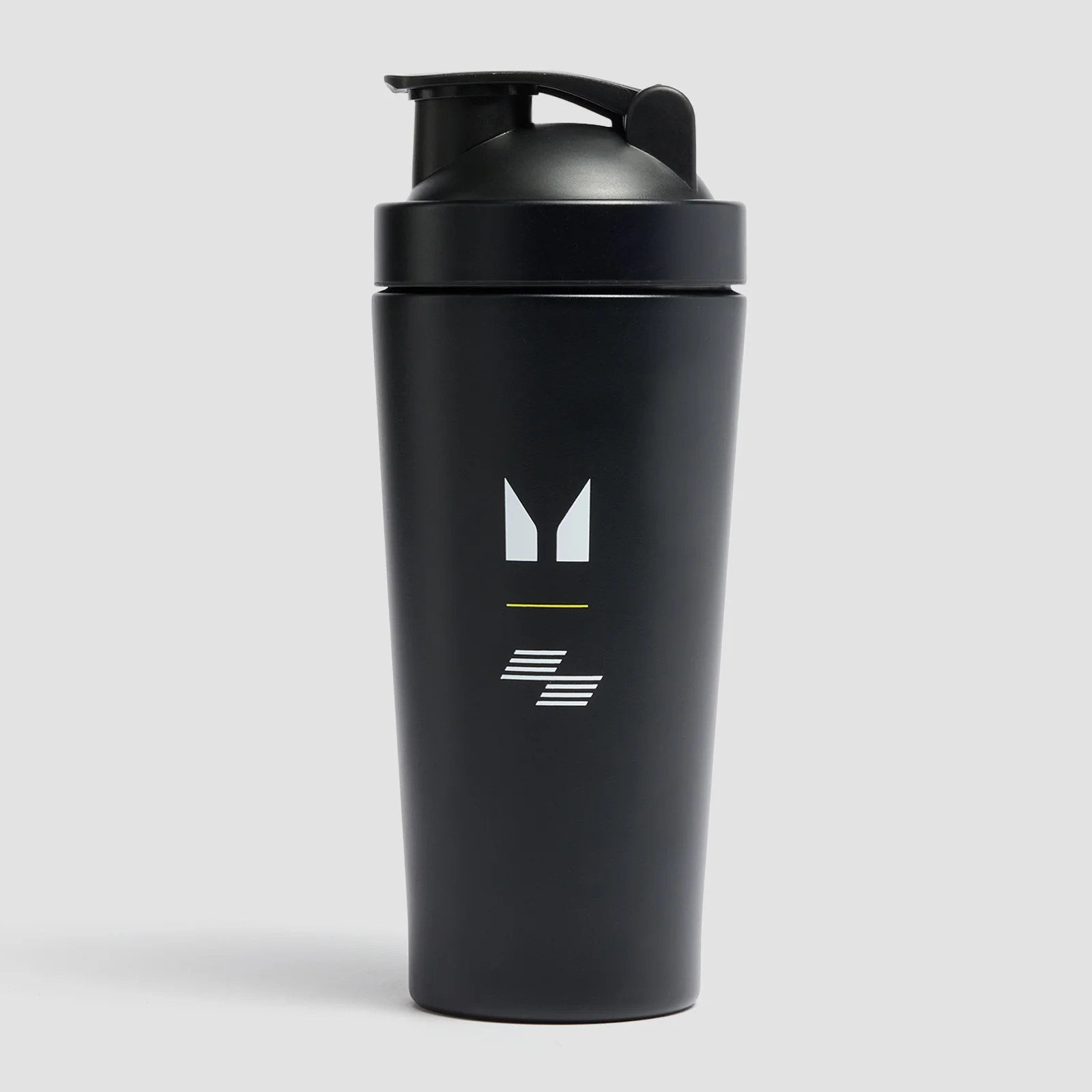 Myprotein Hyrox Recycled Metal Shaker - Black Image 1