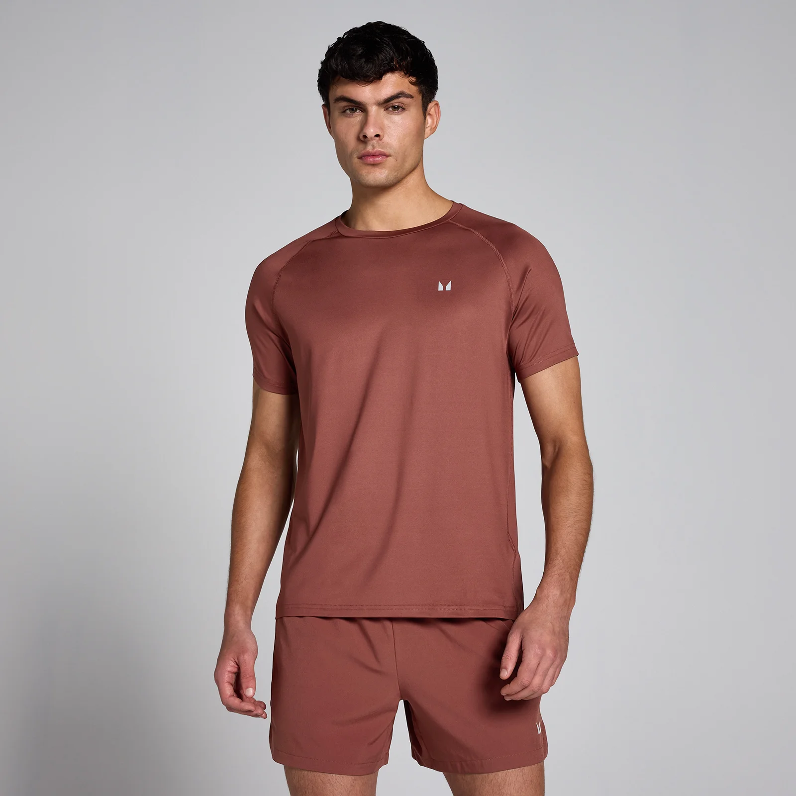 MP Men's Training Short Sleeve T-Shirt - Maroon - XS Image 1