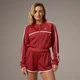 MP X Tatiana Contrast Track Zip Up Jacket - Washed Rust