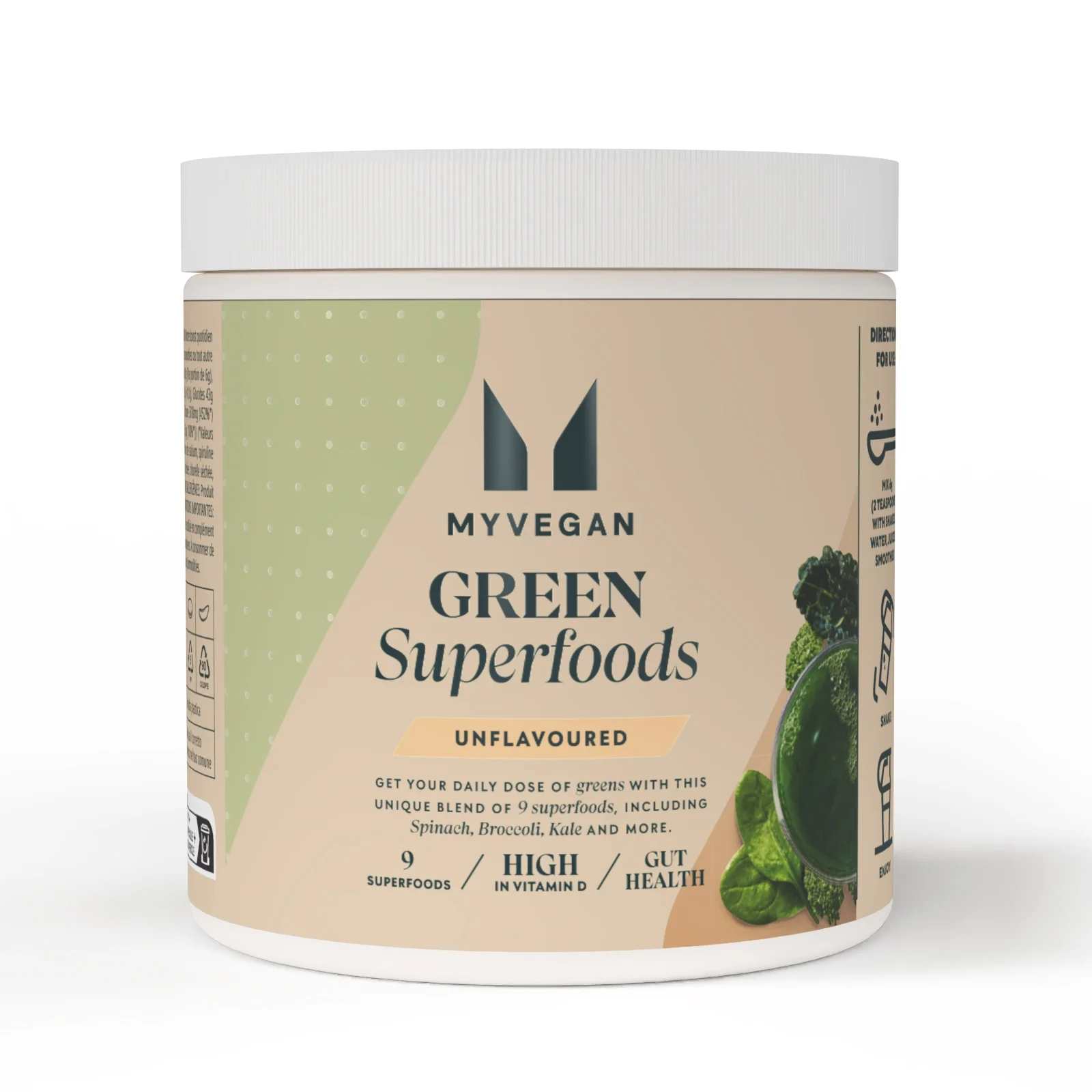 Green Superfoods - 50servings - Unflavoured Image 1