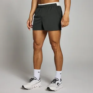MP Men's Tempo Ultra 3" Shorts - Washed Black - Size S
