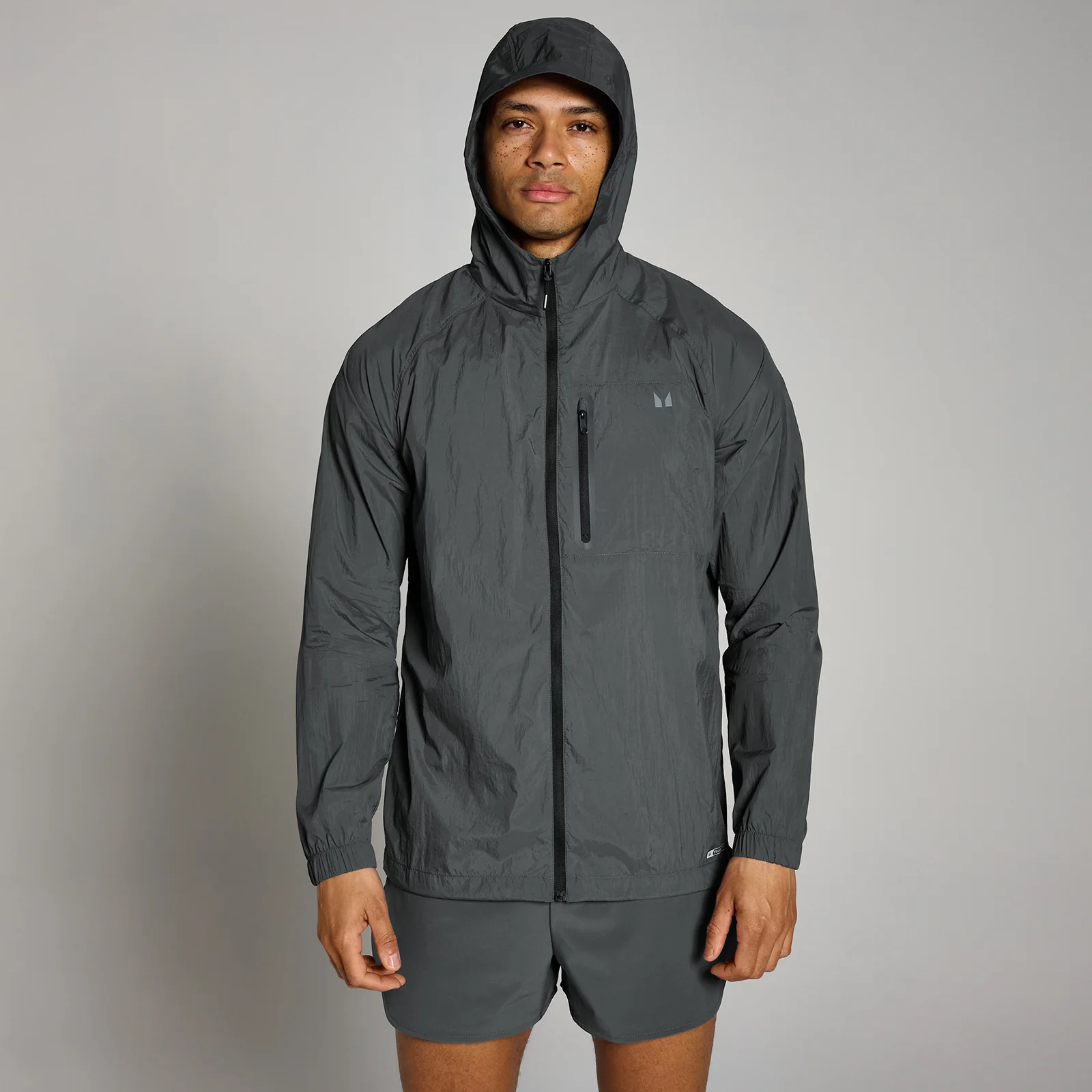MP Men's Velocity Ultra Light Weight Jacket - Dark Grey - XXL Image 1