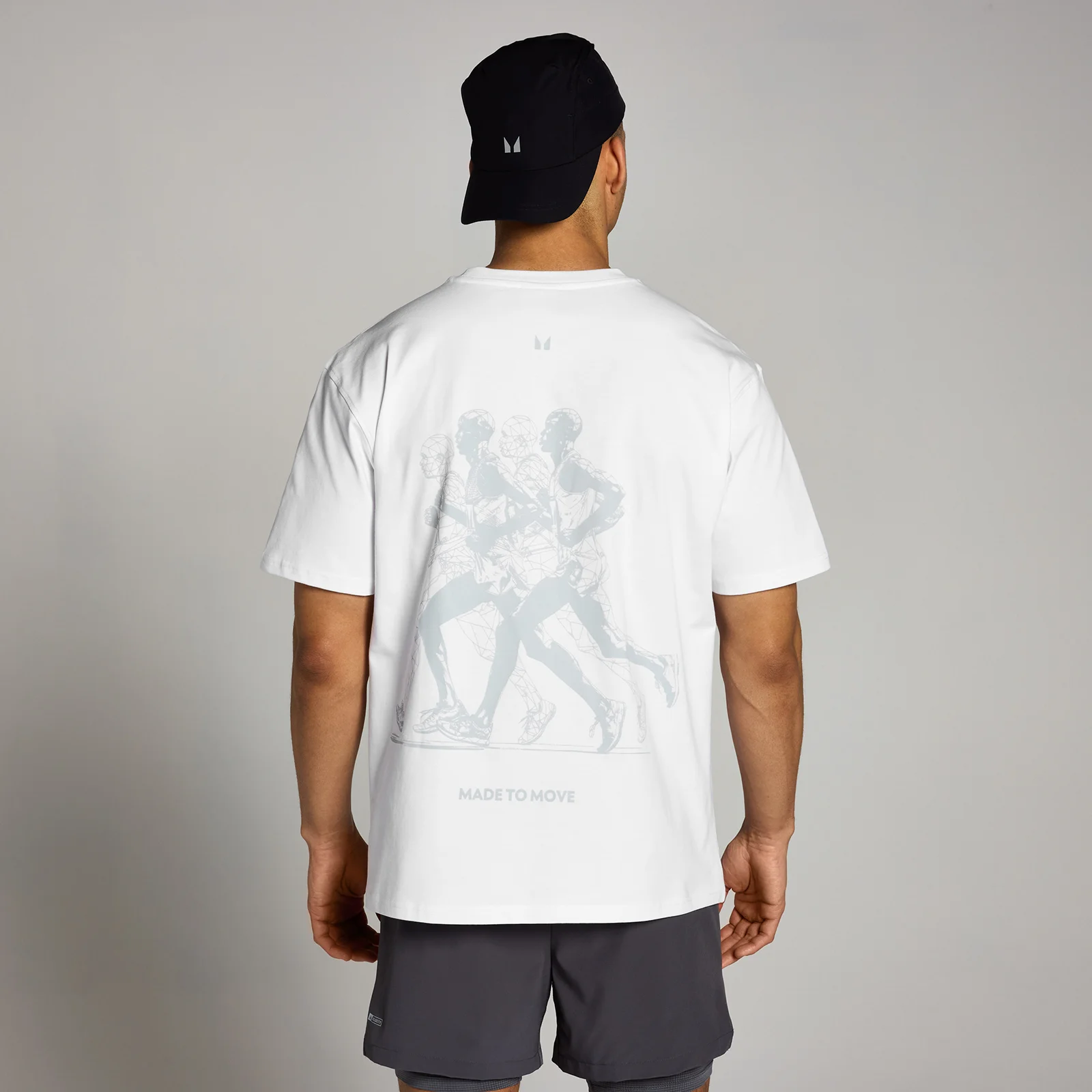 MP Velocity Ultra Jogging Graphic T-Shirt - White - S-M Image 1