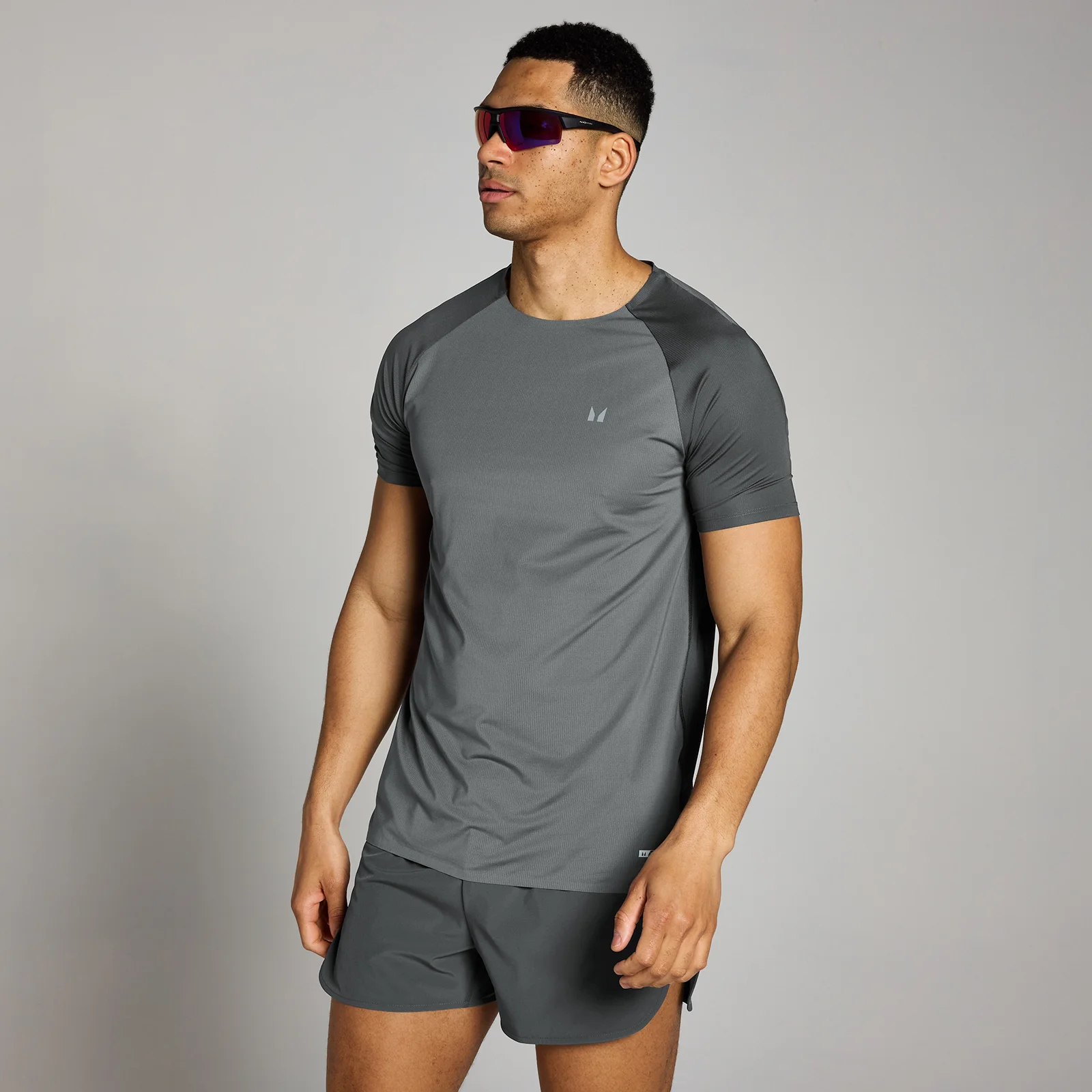 MP Men's Velocity Ultra Mesh T-Shirt - Dark Grey - XS Image 1