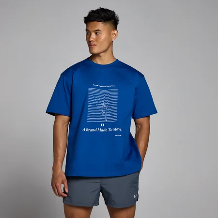 MP Swim Graphic T-Shirt - True Blue
