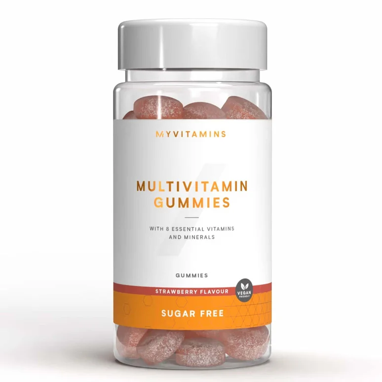 Sugar-Free Multivitamin Gummies - 60gummies - Sugar Free Strawberry