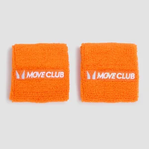 MP Move Club Sweatbands - Orange - undefined undefined