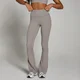 MP Women's Tempo Flared Leggings - Mushroom